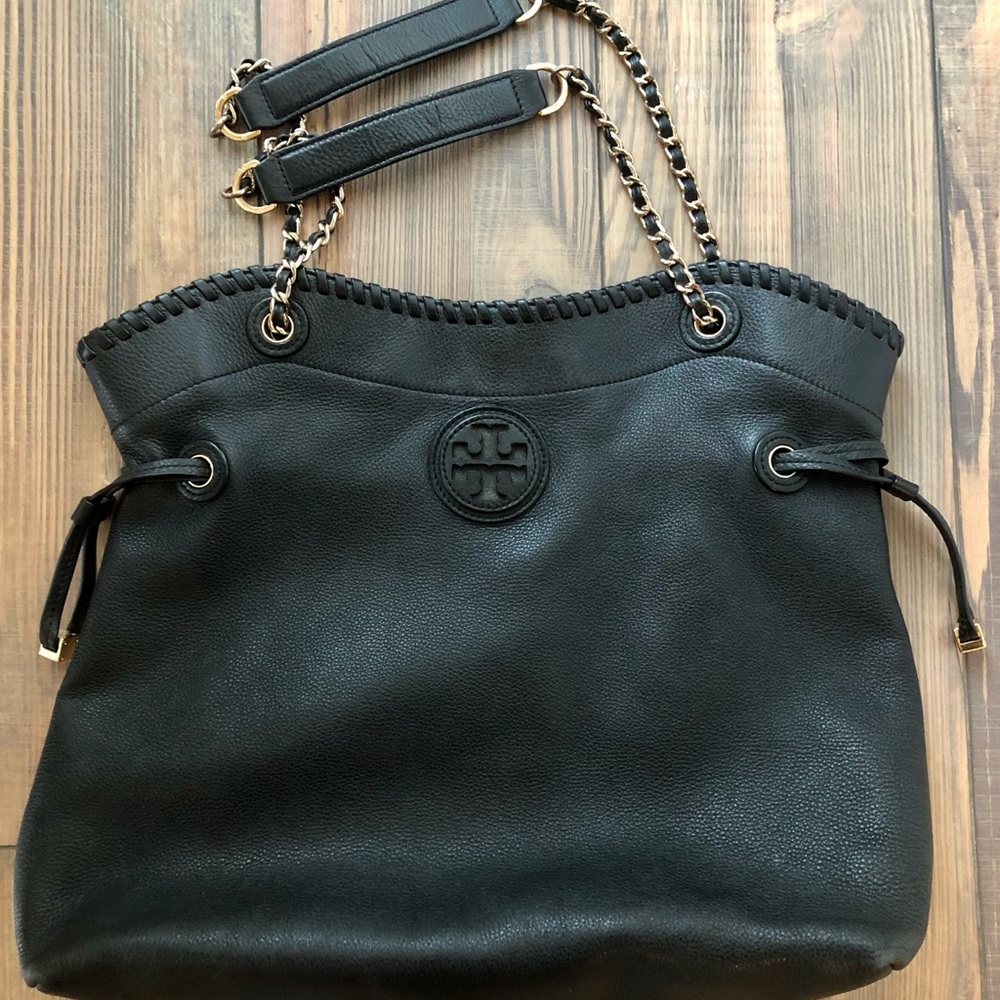 Tory Burch Black Marion Bag